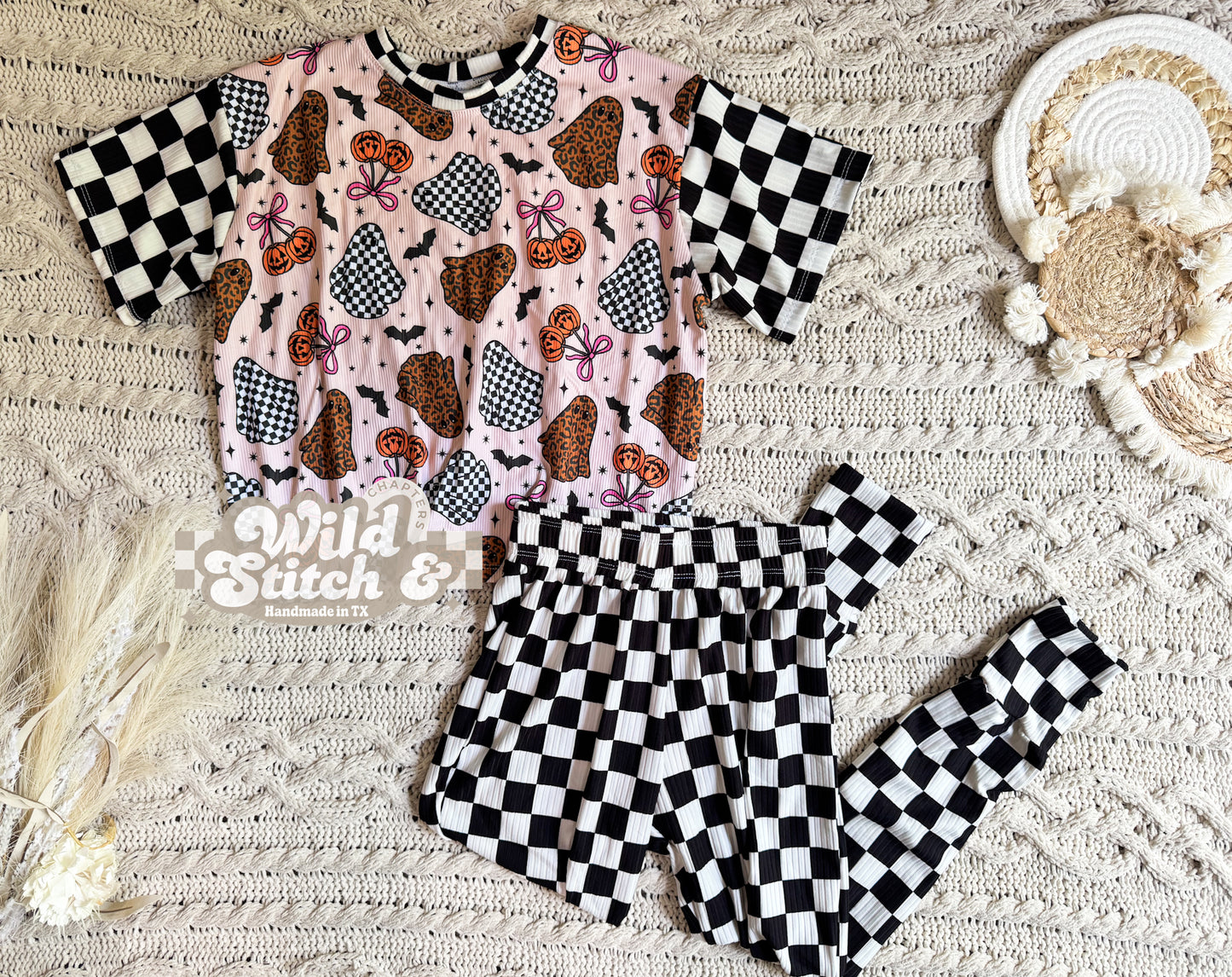 RTS 6/7 Ghostly Checkered Halloween Set