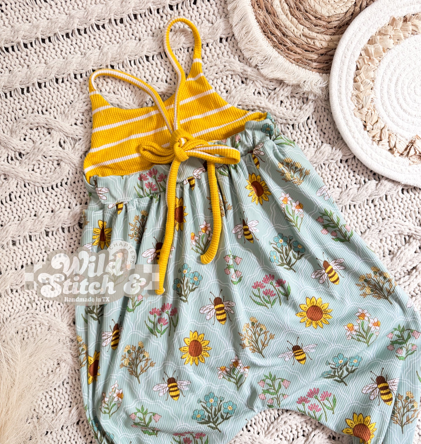 RTS 18/24M Clover Romper