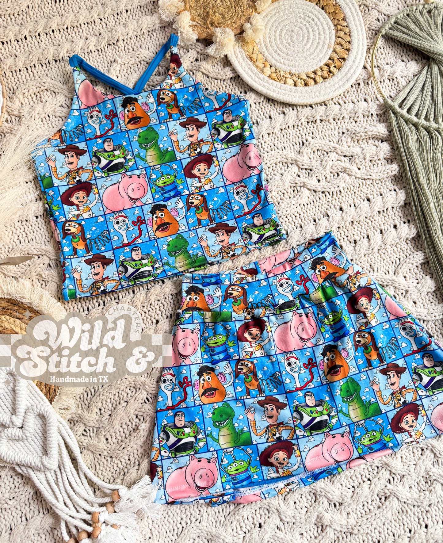 RTS Youth Small (6/7) Set | Brielle Top & Yara Skort