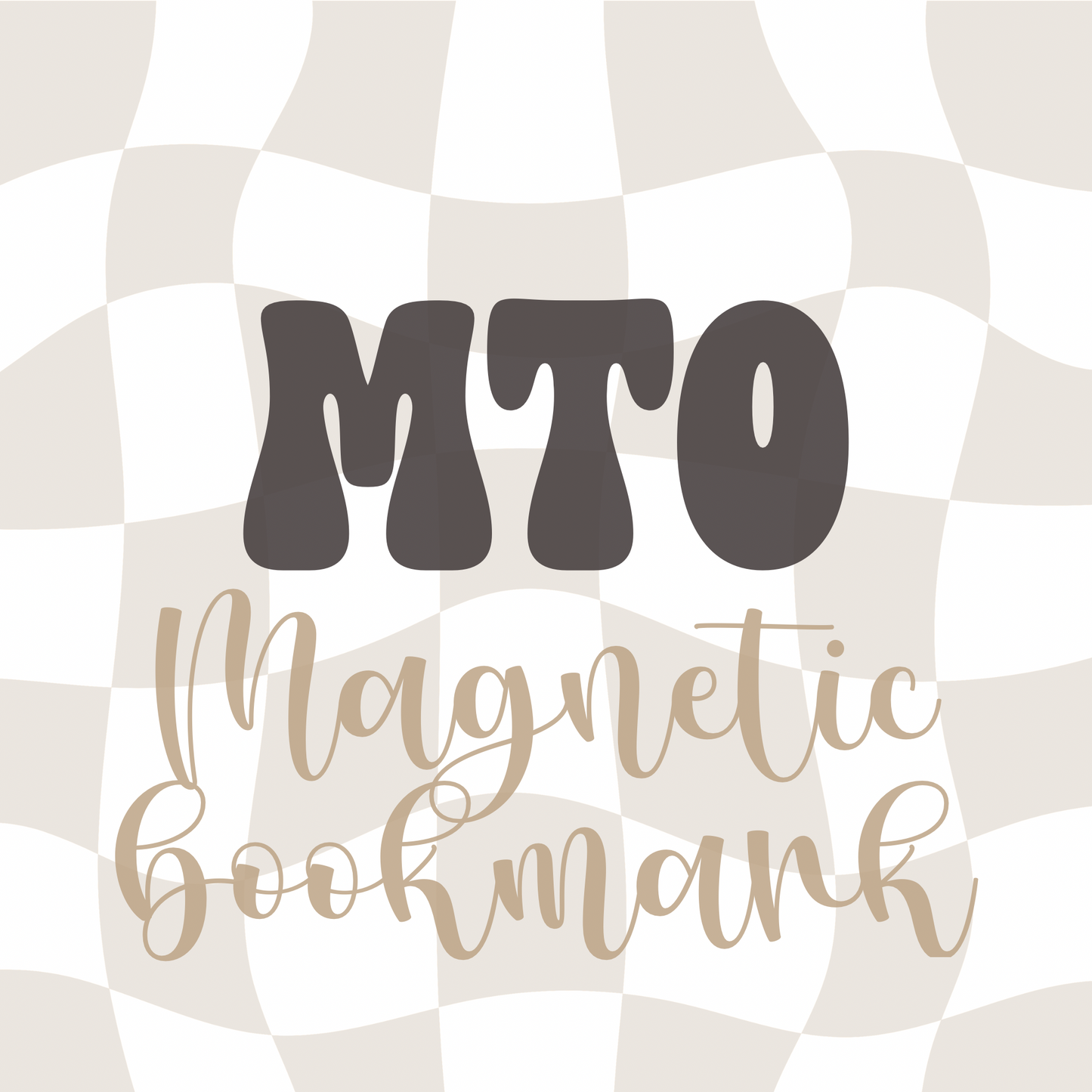 MTO Custom Magnetic Bookmarks