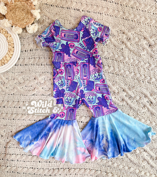 RTS 6/9M “Horror Movies” Bell Romper