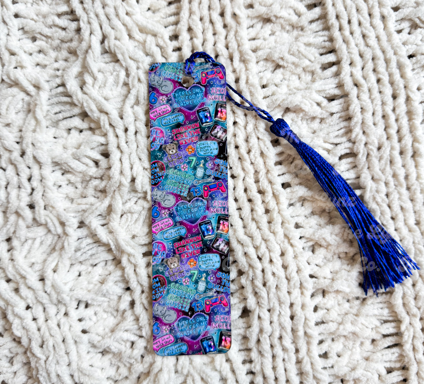 RTS 4.7” Aluminum Bookmarks with Tassle