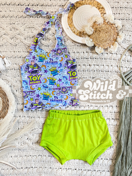 RTS 3T Set | Halter Top & Shorties