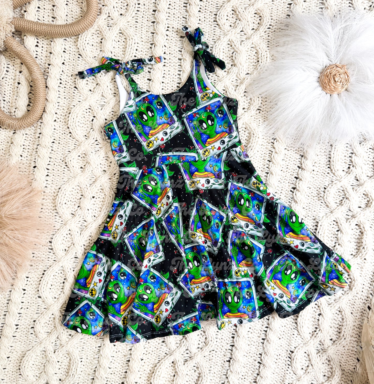 RTS 2T - Brielle Tie Strap Dress