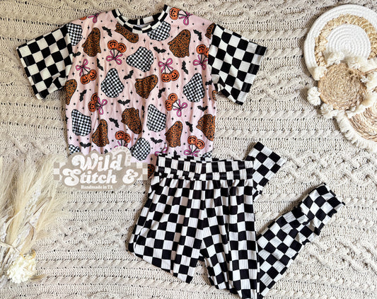 RTS 6/7 Ghostly Checkered Halloween Set