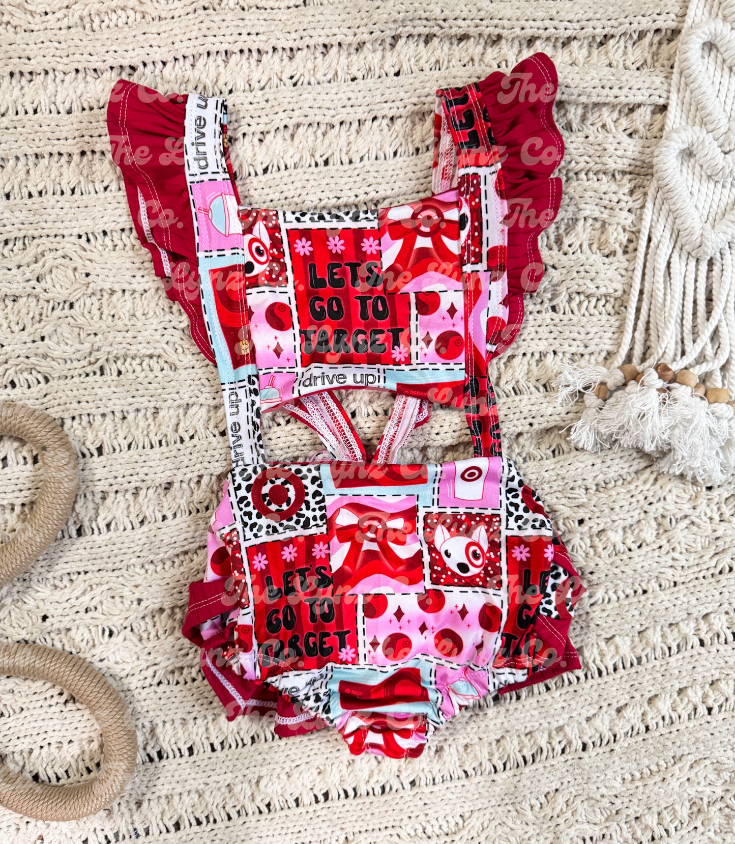 RTS 3T Tie Back Romper
