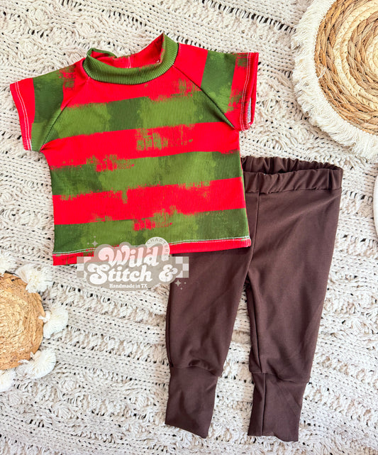 RTS 0/3M Freddy Inspired Halloween Outfit