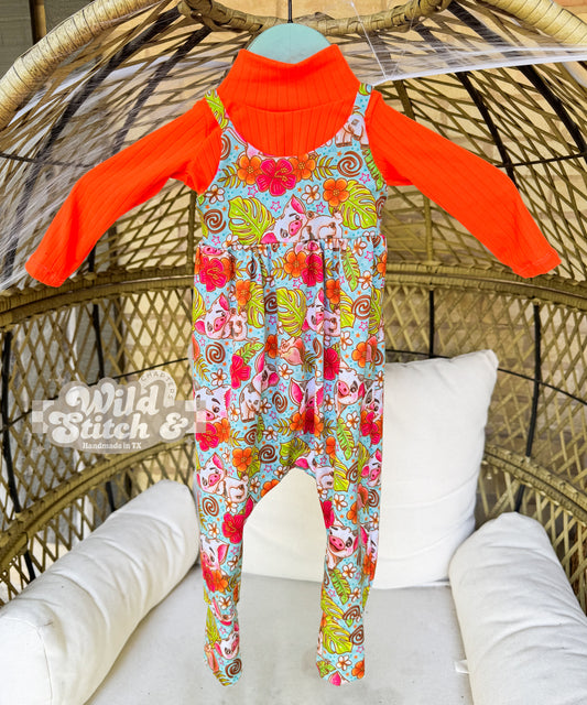 RTS 9M Napa Romper With Top