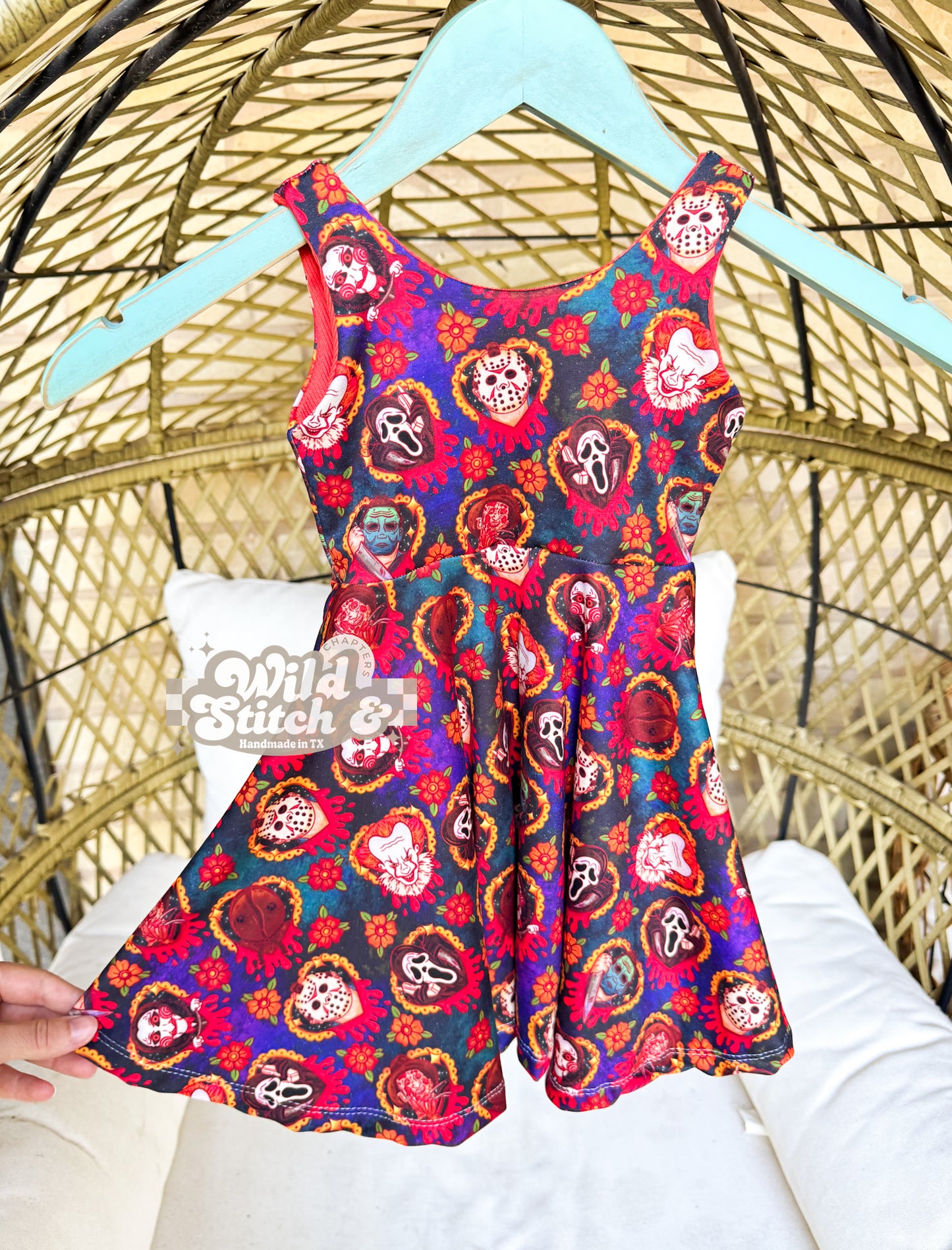RTS 18/24M Horror Halloween Brielle Tank Dress