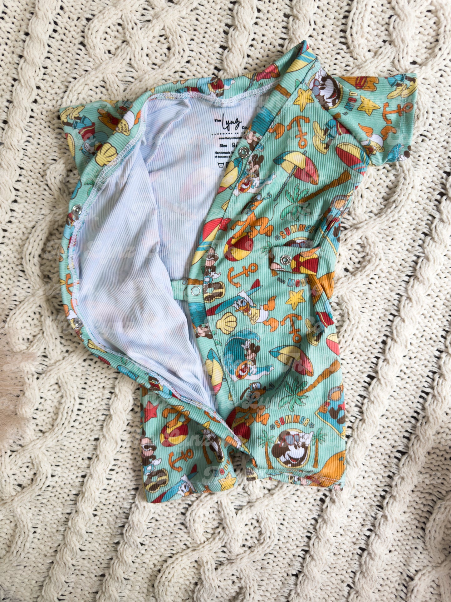 RTS 9/12M River Romper | Shorts