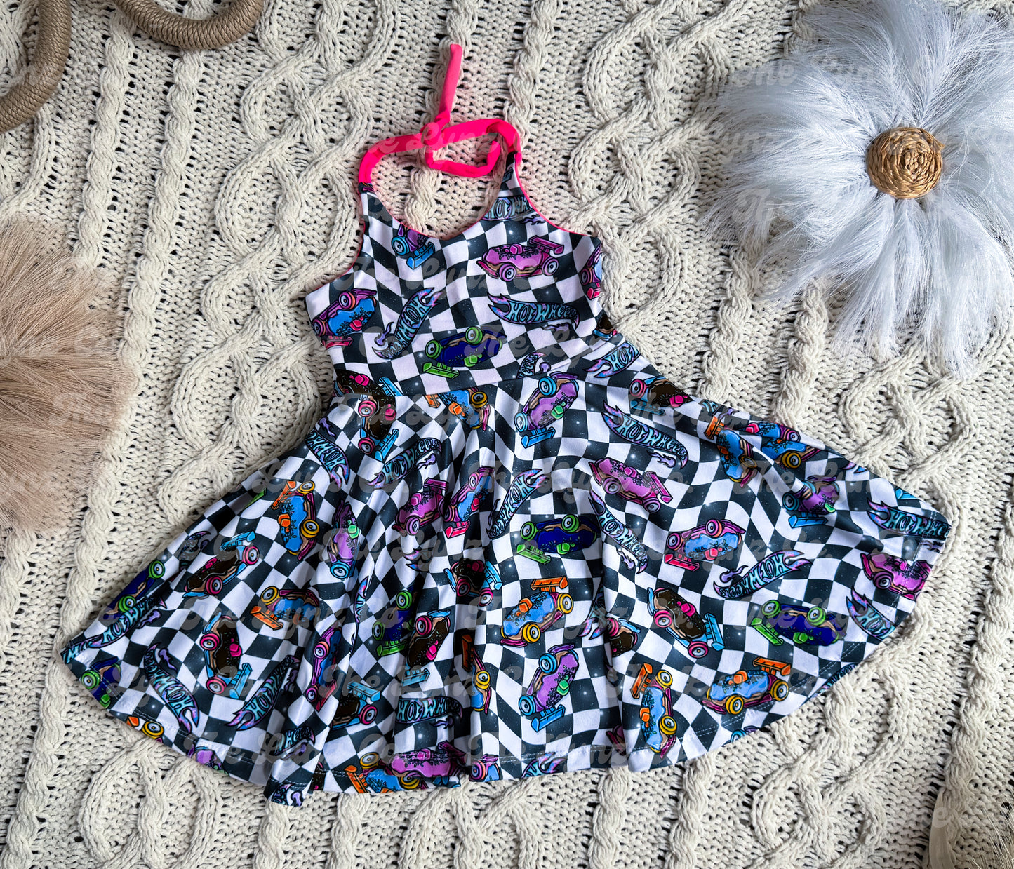 RTS 18/24M Brielle Halter Dress