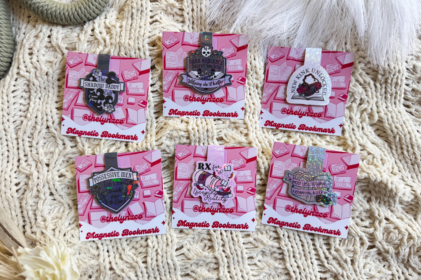 RTS Magnetic Bookmarks – Cute & Bookish Page Savers | Multiple Styles Available