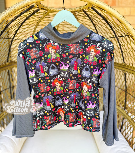 RTS 12Y Mock Neck Top