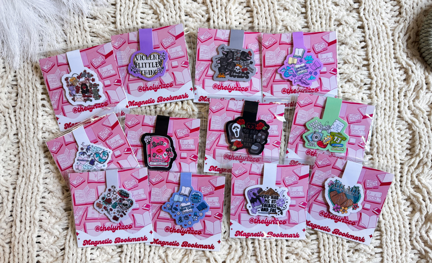 RTS Magnetic Bookmarks – Cute & Bookish Page Savers | Multiple Styles Available