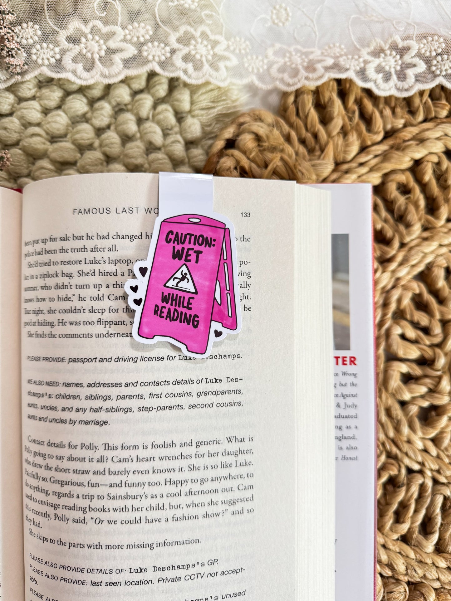 RTS Magnetic Bookmarks – Cute & Bookish Page Savers | Multiple Styles Available
