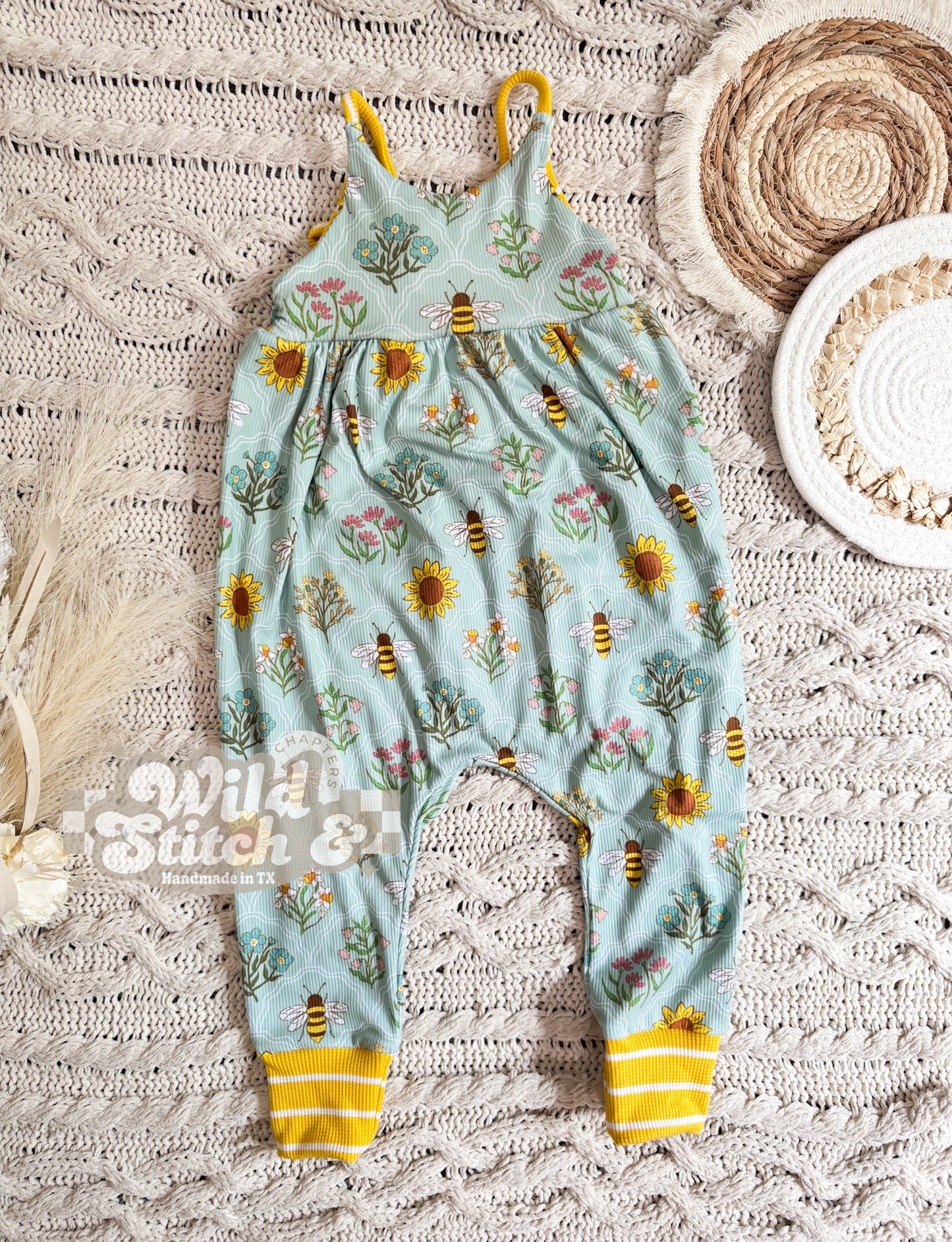 RTS 18/24M Clover Romper