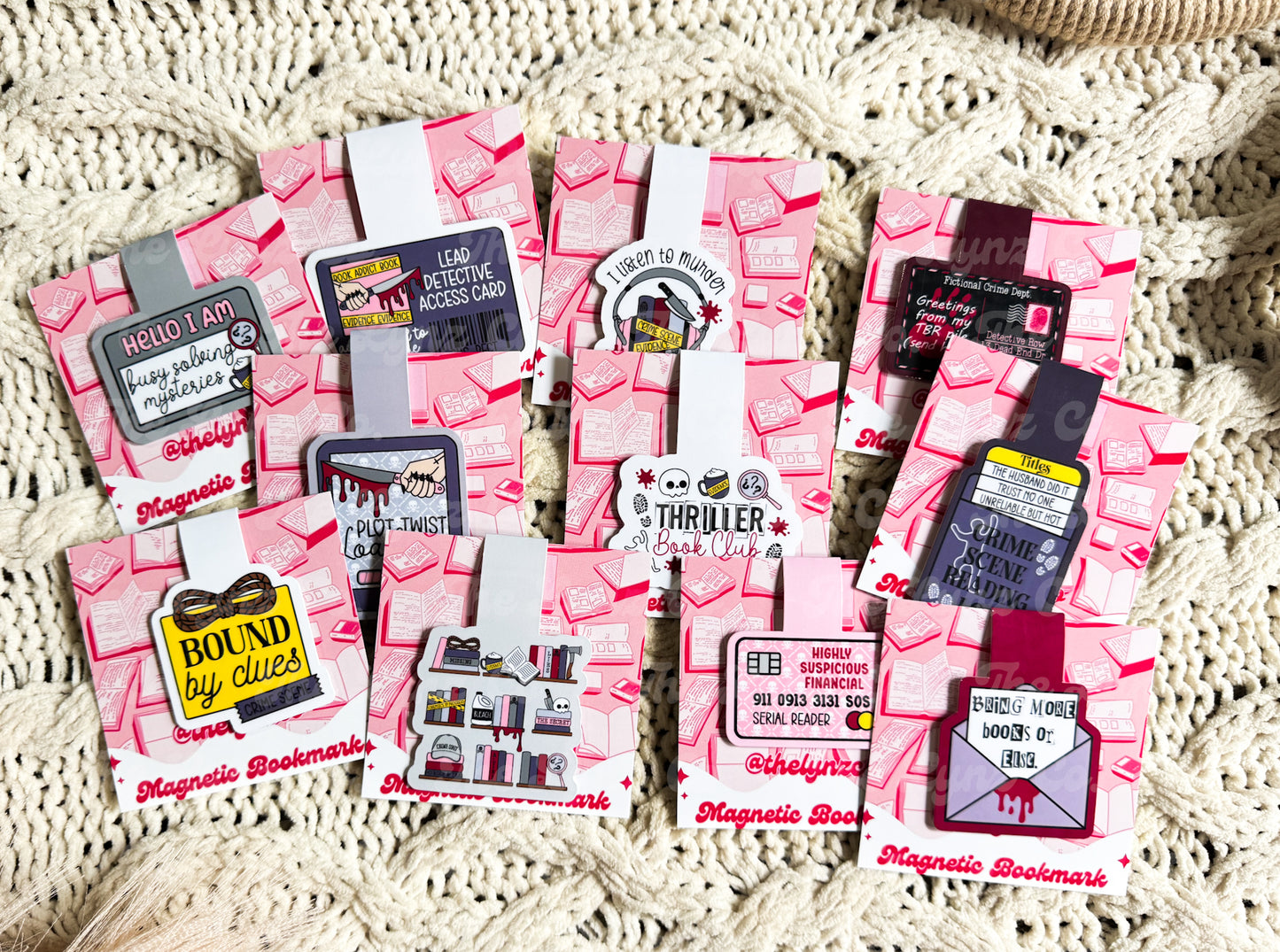 RTS Magnetic Bookmarks – Cute & Bookish Page Savers | Multiple Styles Available