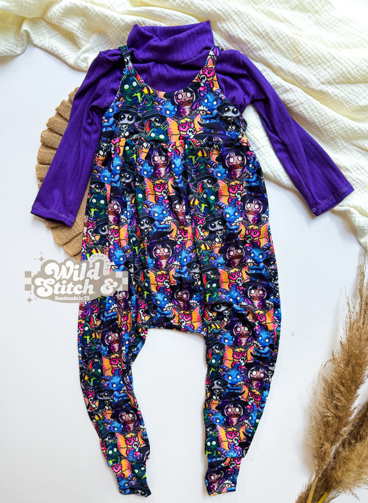 RTS 4T/5T Napa Romper With Top