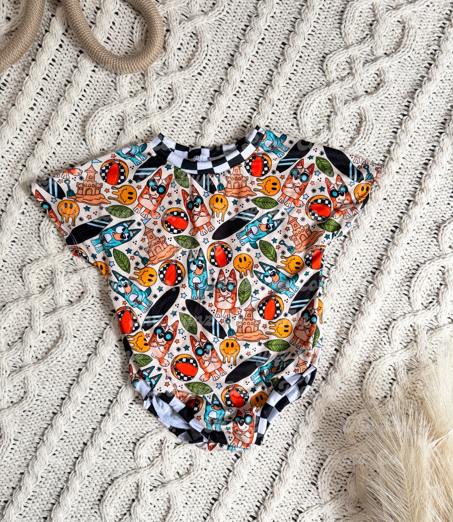 RTS 9/12M Basic Tee Romper